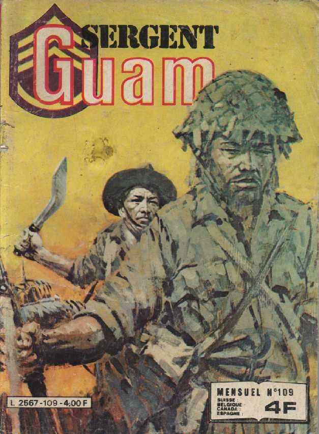 Scan de la Couverture Sergent Guam n 109